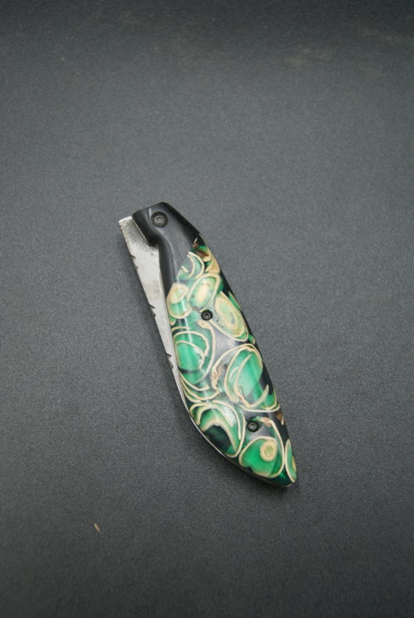 Pliant liner lock pistache et ébène