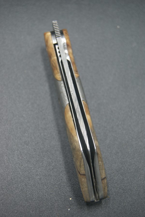P93-Liner damas mosaïque et marronnier