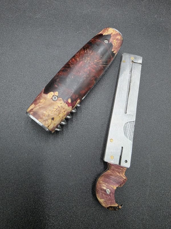 T31-Tonneau sommelier VG10 chardon rouge