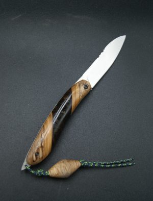 P101-Liner inox hêtre, olivier et ziricote