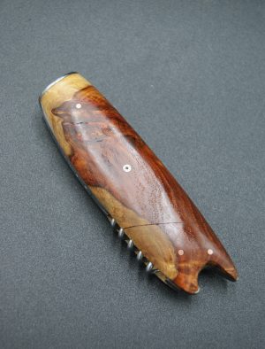 T33-Tonneau sommelier loupe d'amboine